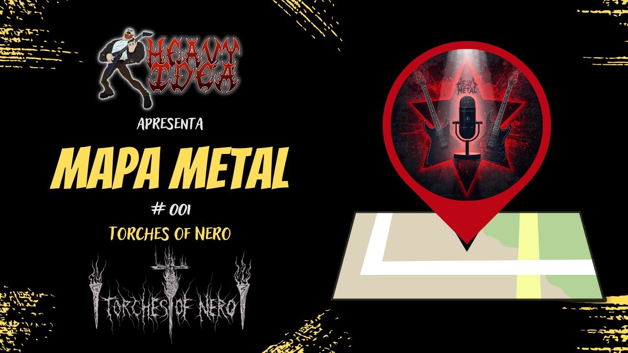 MAPA METAL #001 - AGENDA DE SHOWS, INDICAÇÃO DE BANDA E CHAMADO AO COMBATE | HEAVY IDEA