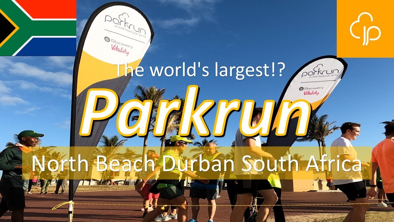 【North Beach Parkrun】🇿🇦The World's Largest!? North Beach Parkrun in Durban South Africa
