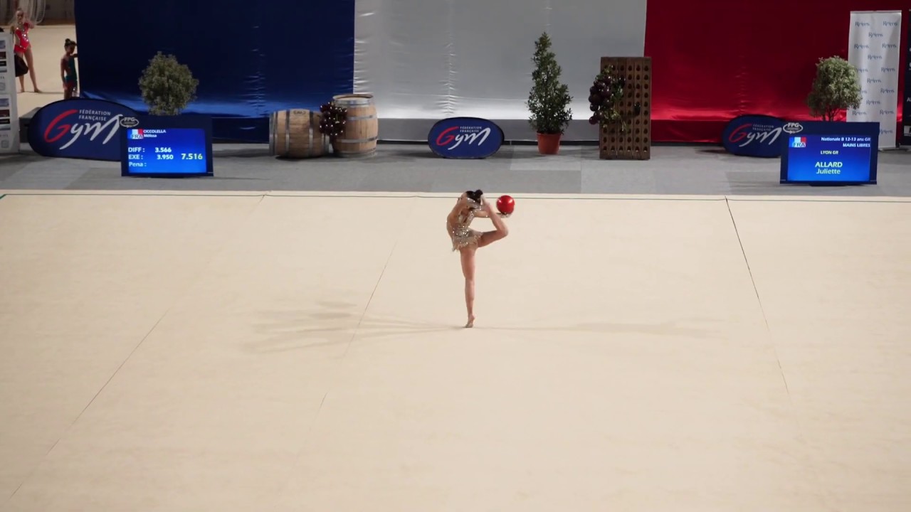 Emma Victoria PAPADIAMANDIS - BALLON - Nat B 12/13 ans