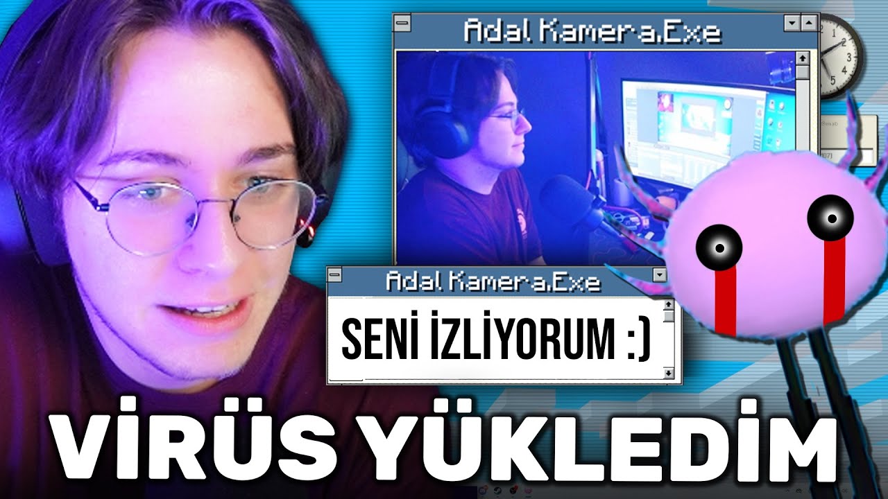 Oyun Sandım Virüsmüş! (Bilgisayarı Hackleyen Oyun)