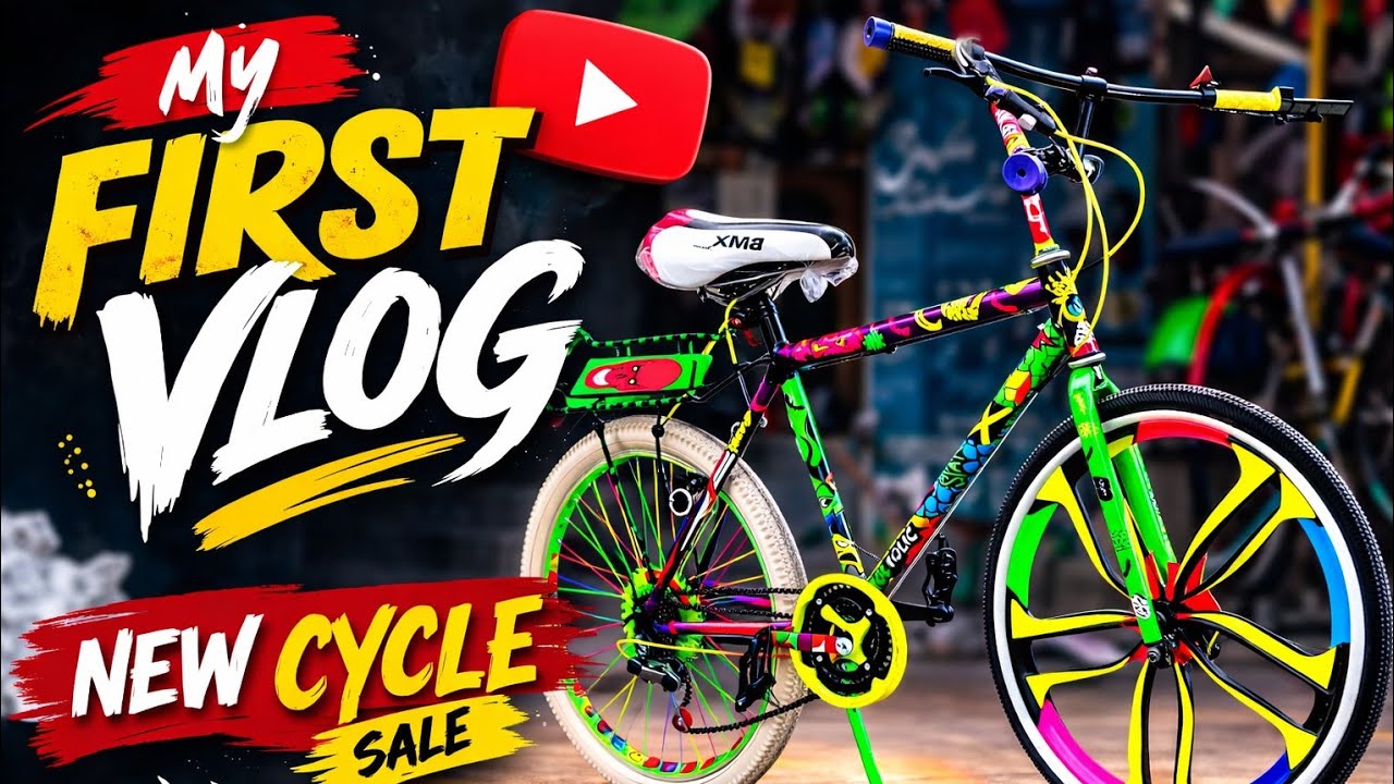 My First Vlog |  New Cycle Collection in Our Shop 🚴🔥