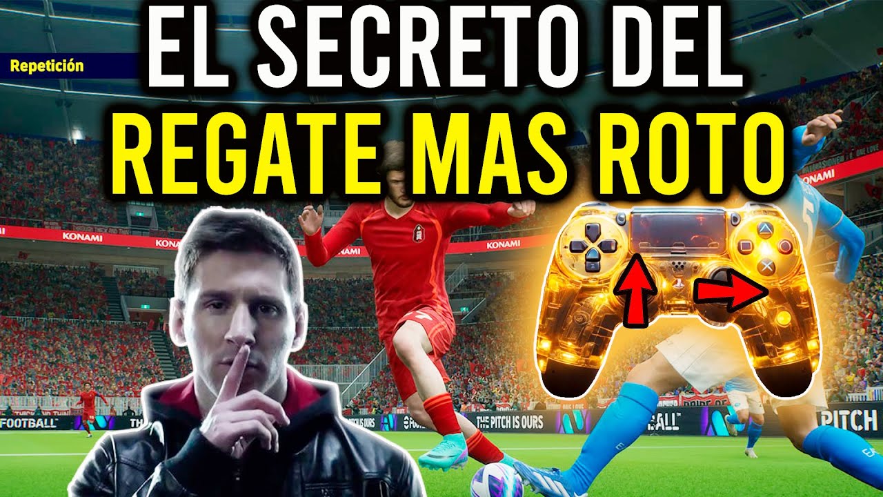 Tutorial FÁCIL de DOBLE TOQUE o CROQUETA actualizado (lo aprendes al instante)-Efootball 2024-