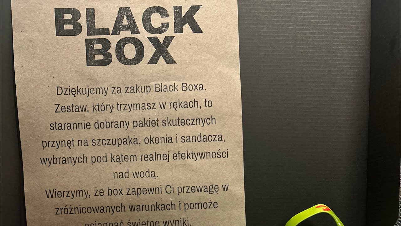 Otwieramy Black Box od fishingstore.pl