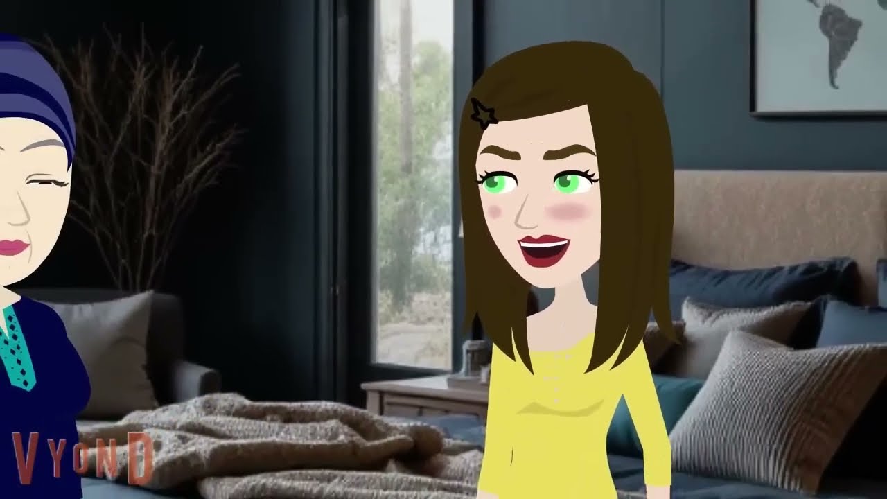 من اجمل القصص الرومانسية _خادمة منتقبة في القاسي المعاق _قصة كاملة رومانسي ✨♥