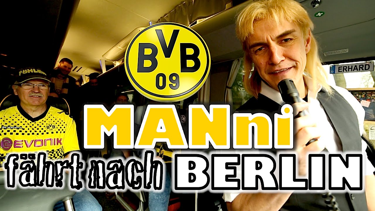 MANni fährt die Fans von Borussia Dortmund nach Berlin