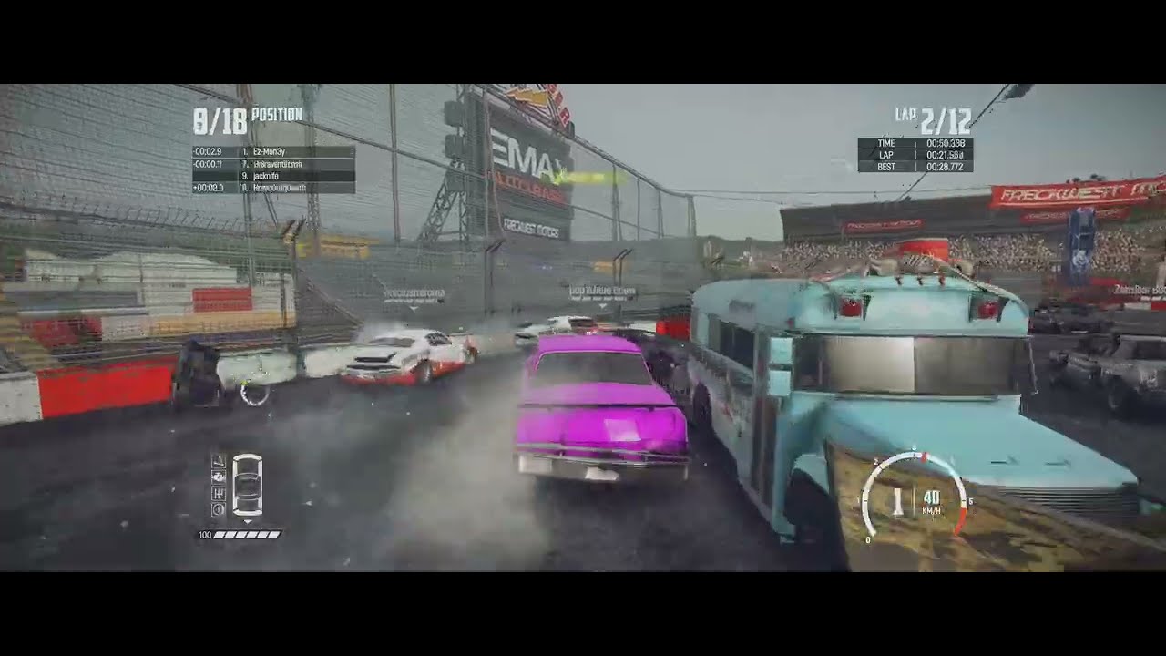 One Hour of Wreckfest Online Multiplayer - Part 3 - The DNF'n'ing