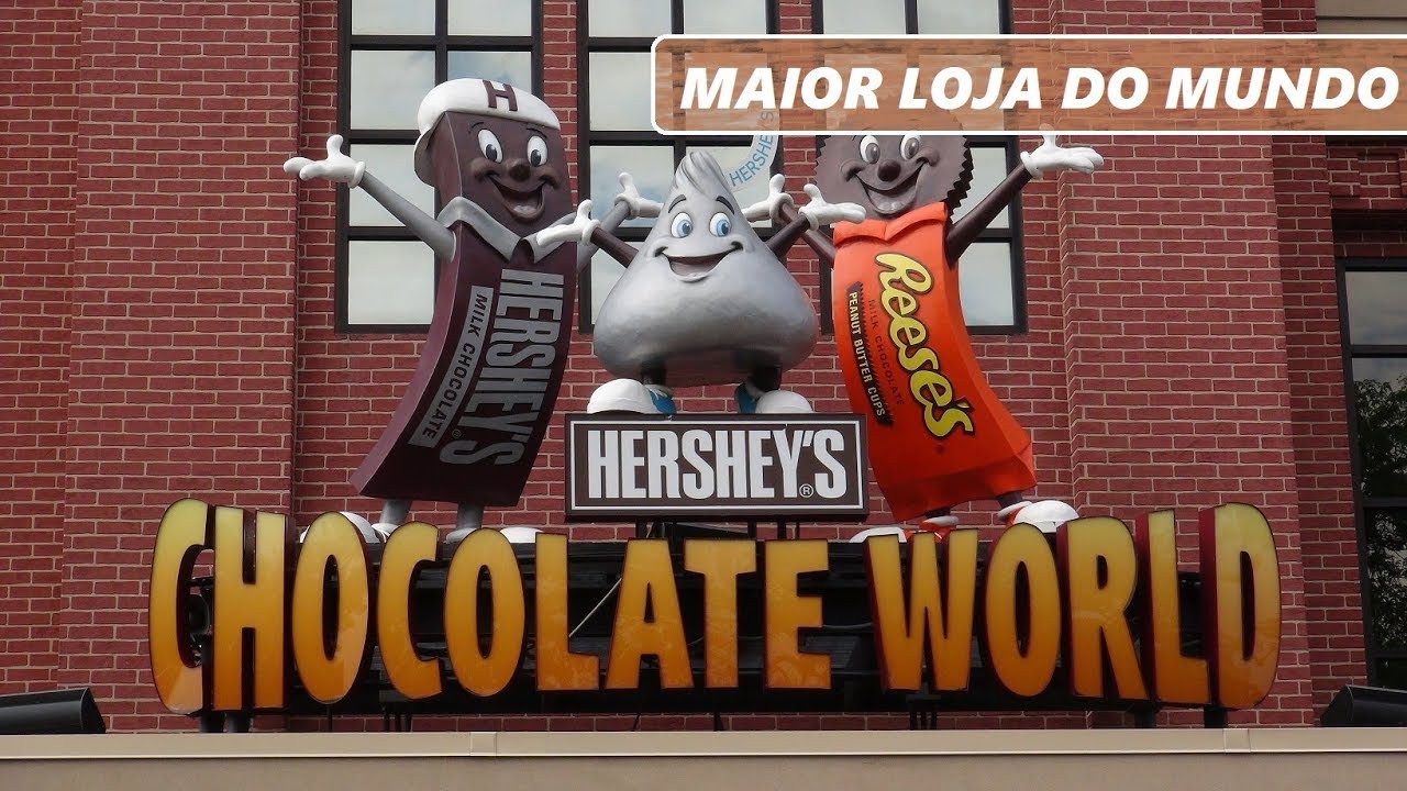 A MAIOR LOJA DE CHOCOLATES DO ESTADOS UNIDOS!!
