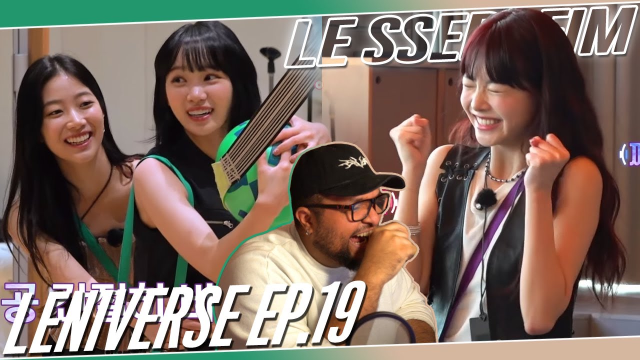 LE SSERAFIM 'LENIVERSE EP.19' REACTION | EUNCHAE BACK TO TROLLING SAKURA 😂