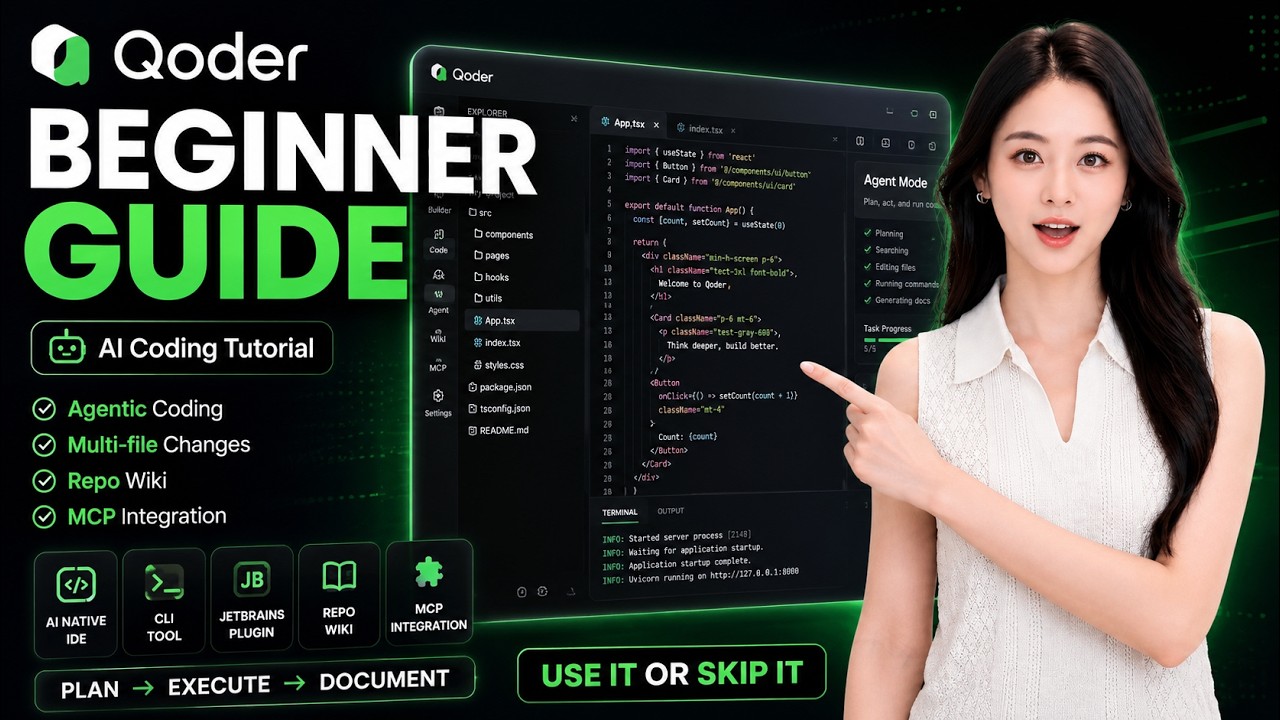 Qoder 1.0 Beginner Guide: Agentic Coding for Real Projects