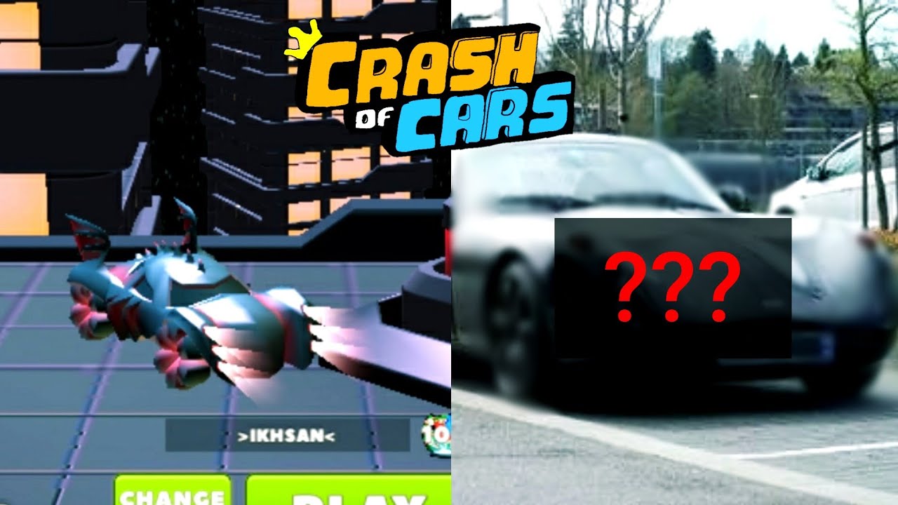 Crash of cars in Real Life (Rare cars)