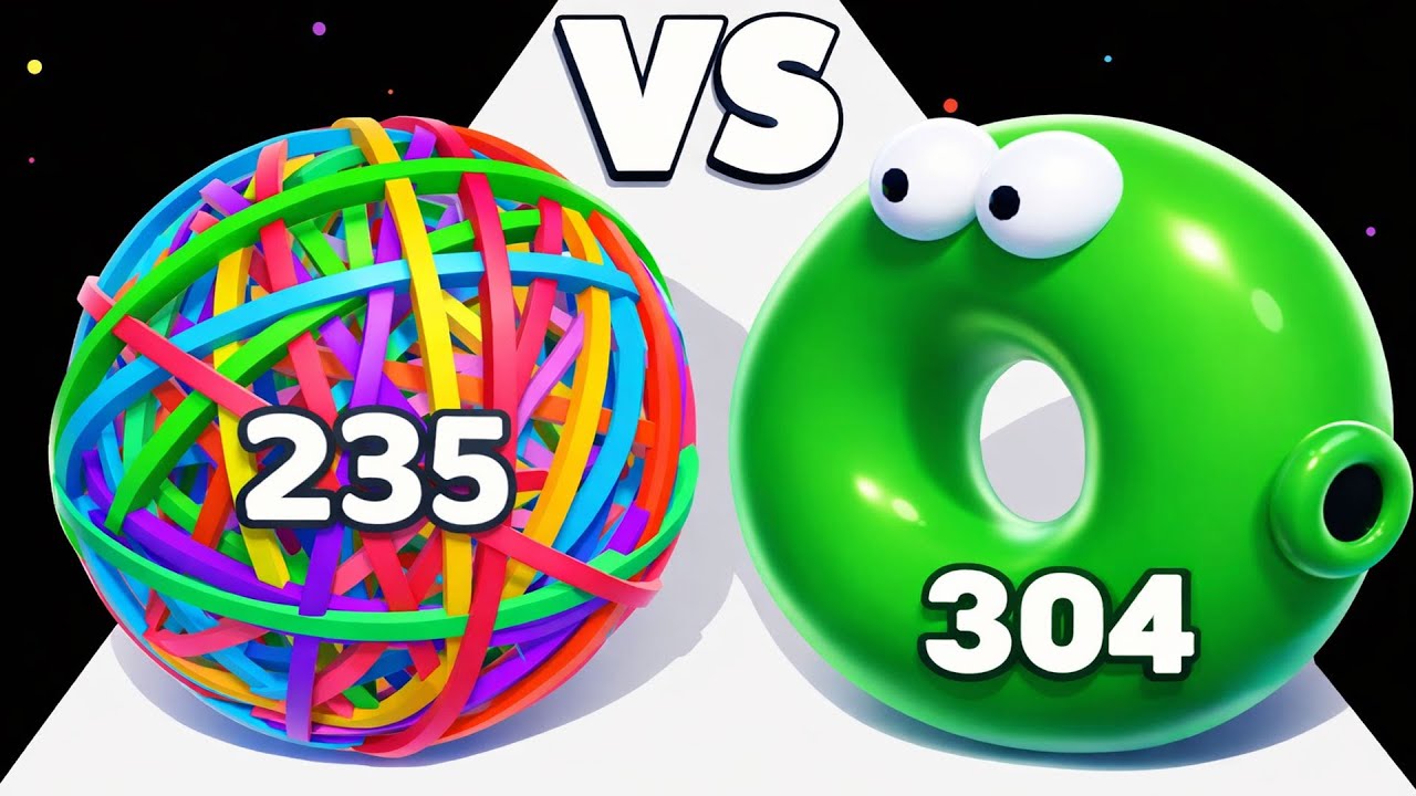 Jelly Airborne 🔥 vs Flexy Runner ∞ ASMR Gameplay | Ball Run Math Max Level Android iOS QF5226