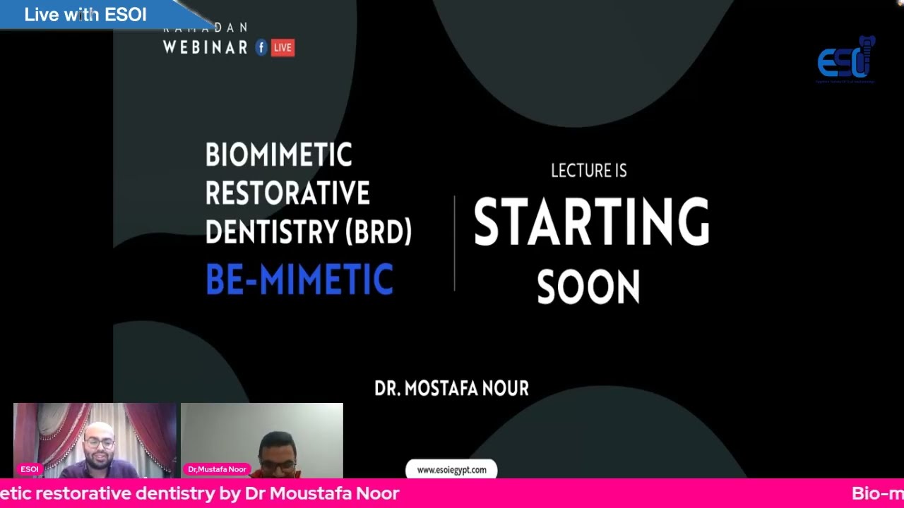 Biomimetic Restrative Dentistry - Dr mustafa noor