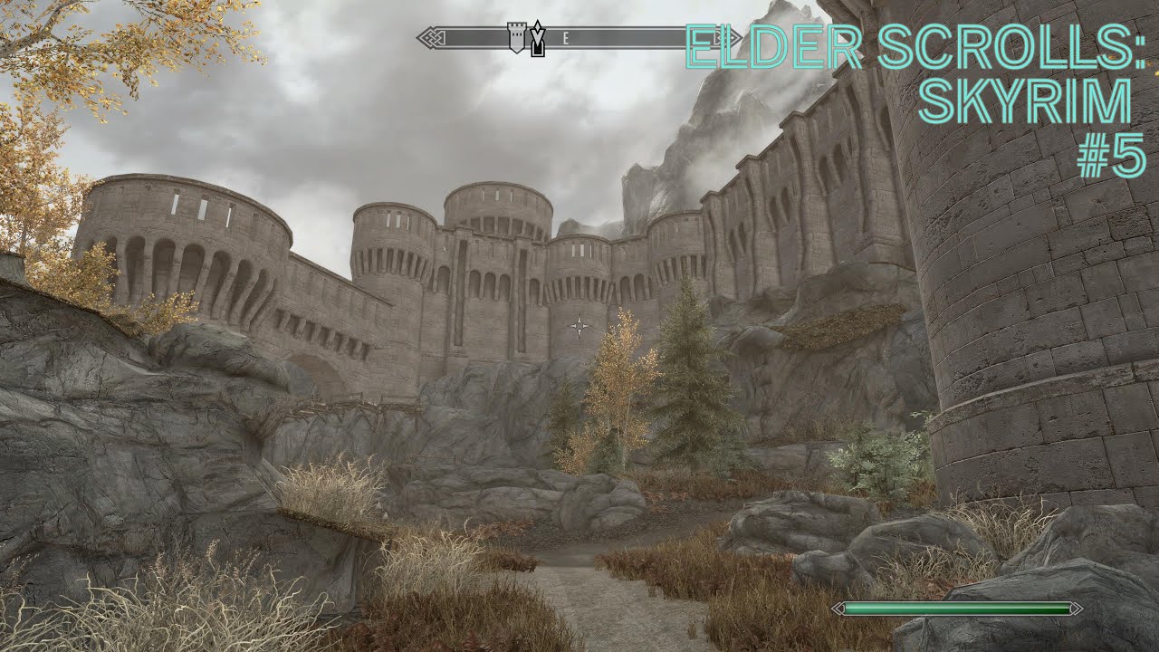 Skyrim Walkthrough Part 7- Female, Breton (PS5) (Mods) (No Commentary)