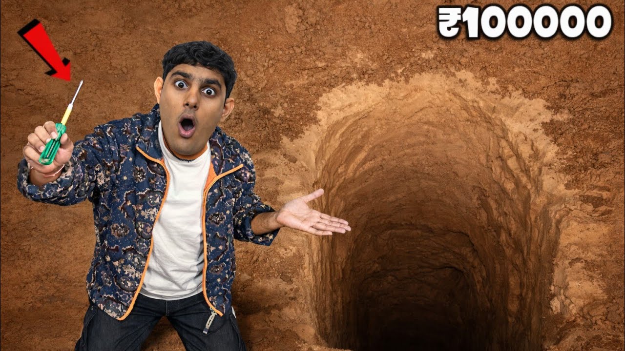 Digging The Deepest Hole Challenge 😱Worth ₹100000!🔥 यह क्या कर दिया 🥵