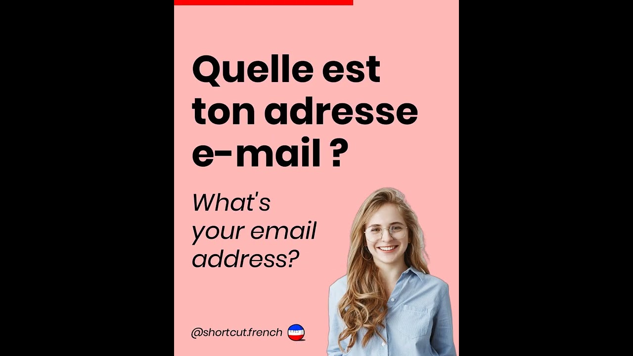 Quelle est ton adresse e-mail ?