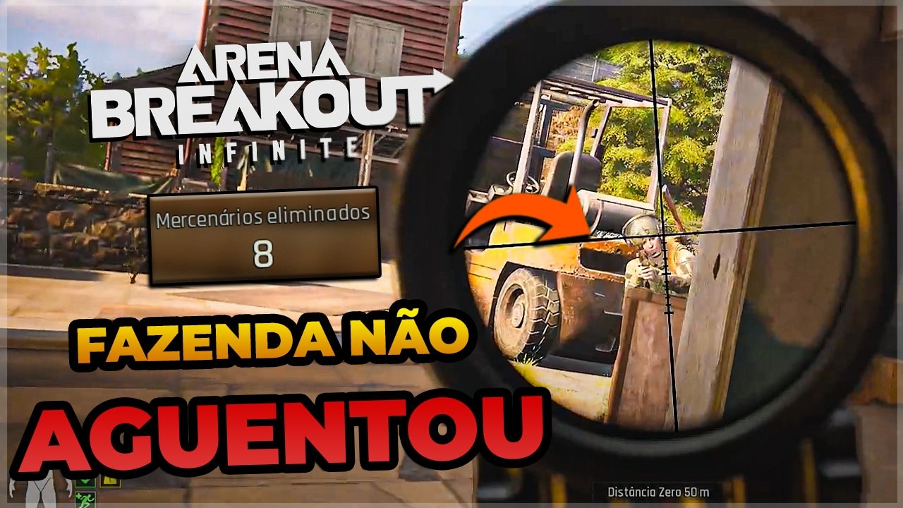 JOGANDO O MELHOR DO ABI ORIGINAL NA FAZENDA DO ARENA BREAKOUT INFINITE