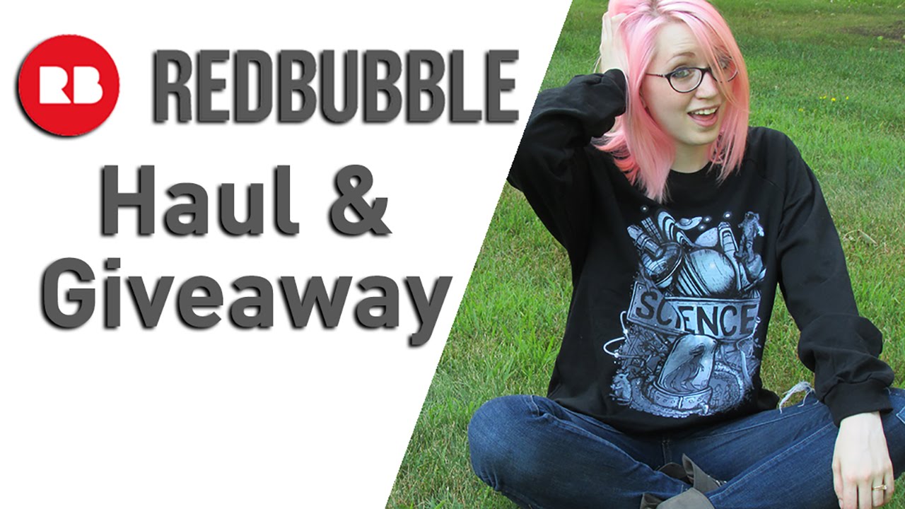 Redbubble Haul and Giveaway | TradeChat