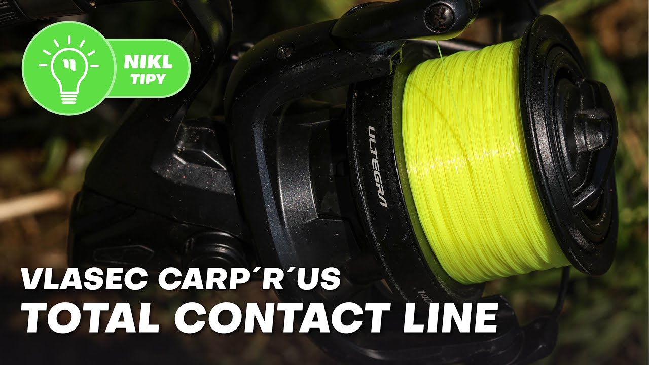 Vlasec Carp'R'Us Total Contact Line | Překon&aacute;vejte limity s jistotou 🪢 | Karel Nikl
