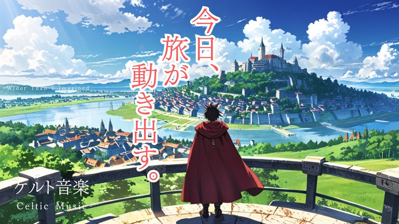 【ケルト音楽/Celtic Music】今日、旅が動き出す。ーTonight, the journey begins.―【作業用・勉強用・睡眠用BGM】