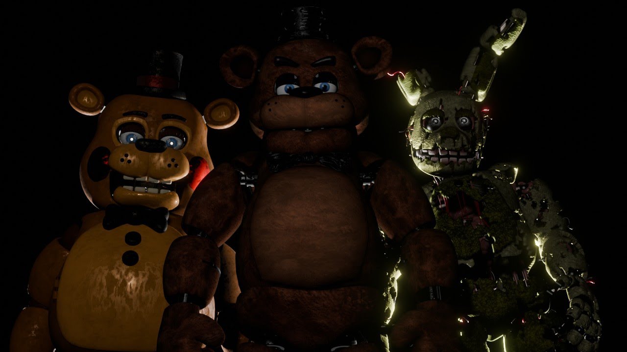 FNAF Game Over Screens (Arkham Knight Style)