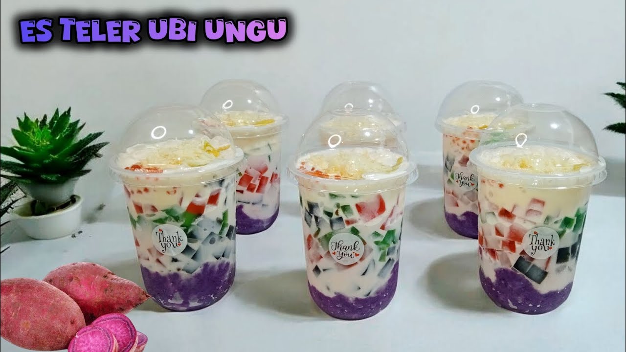SIAP BANJIR CUAN DI BULAN RAMADHAN‼️ES TELER UBI UNGU || IDE JUALAN MINUMAN