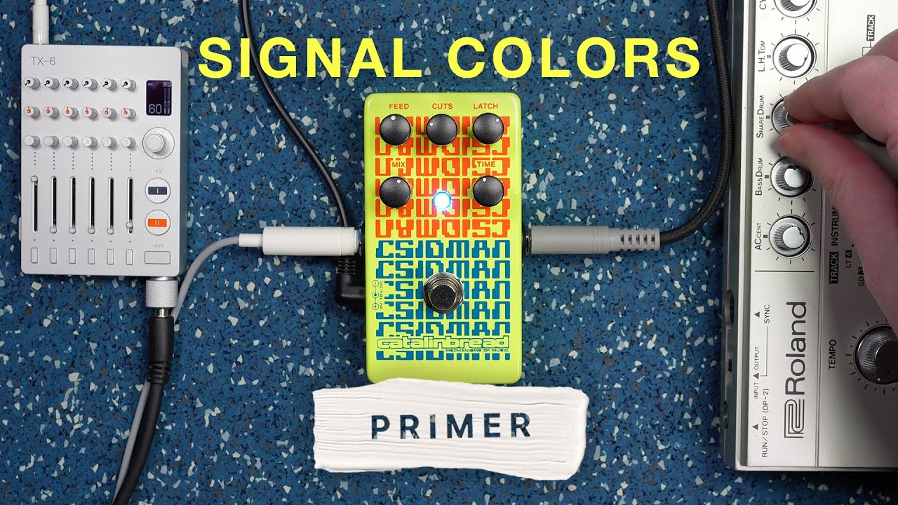 Catalinbread CSIDMAN First Look w/ Drums (Roland TR-606)