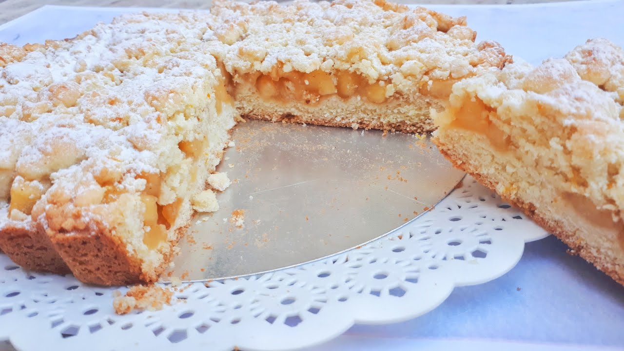 SI sos amante de las manzanas, te vas a enamorar de este pastel!