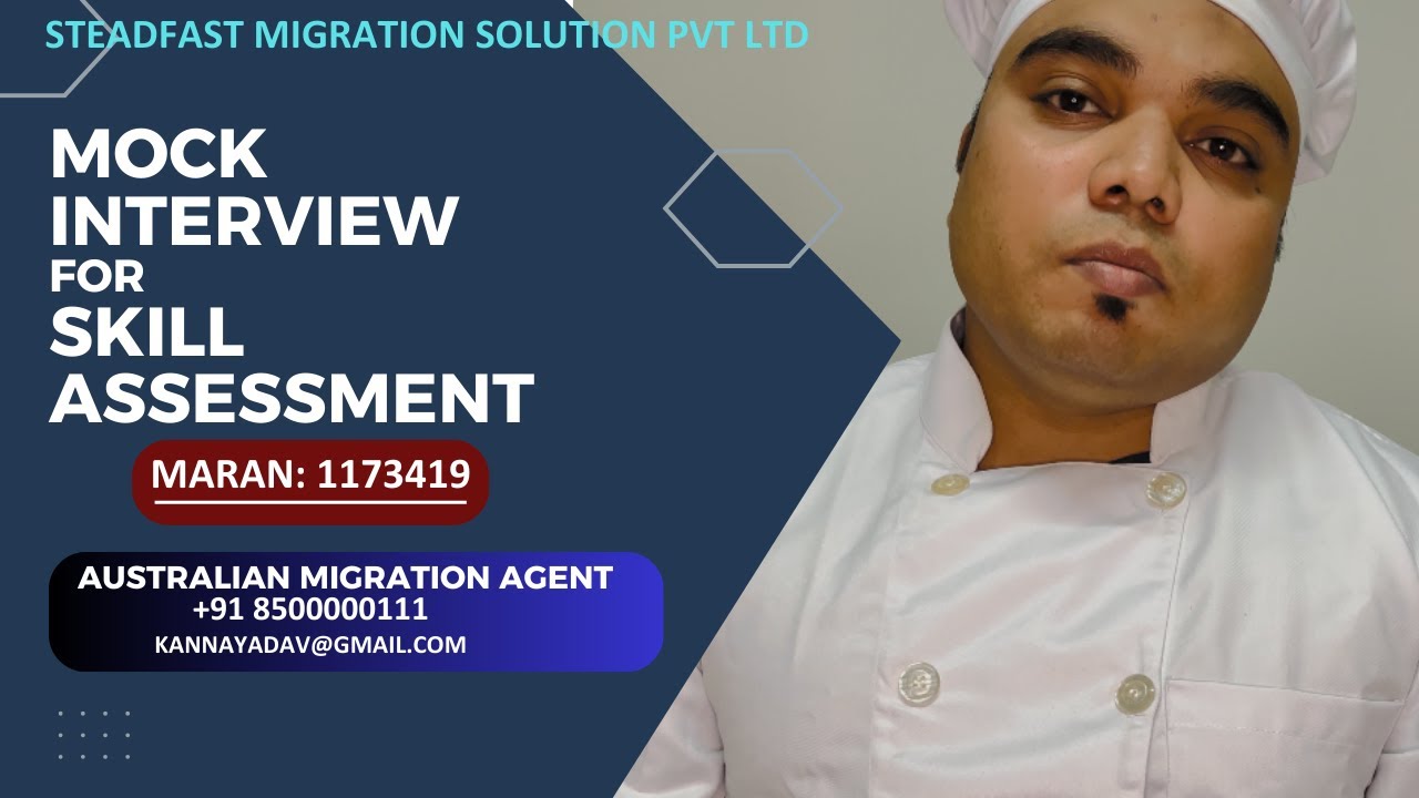 Mock Interview for Skill Assessment -Chef Que&Ans3 | Steadfast Migration Solution PVT LTD | 