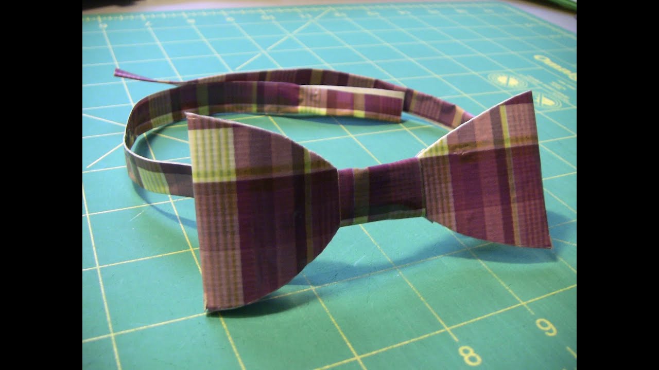 How to make a Duct Tape Bow tie