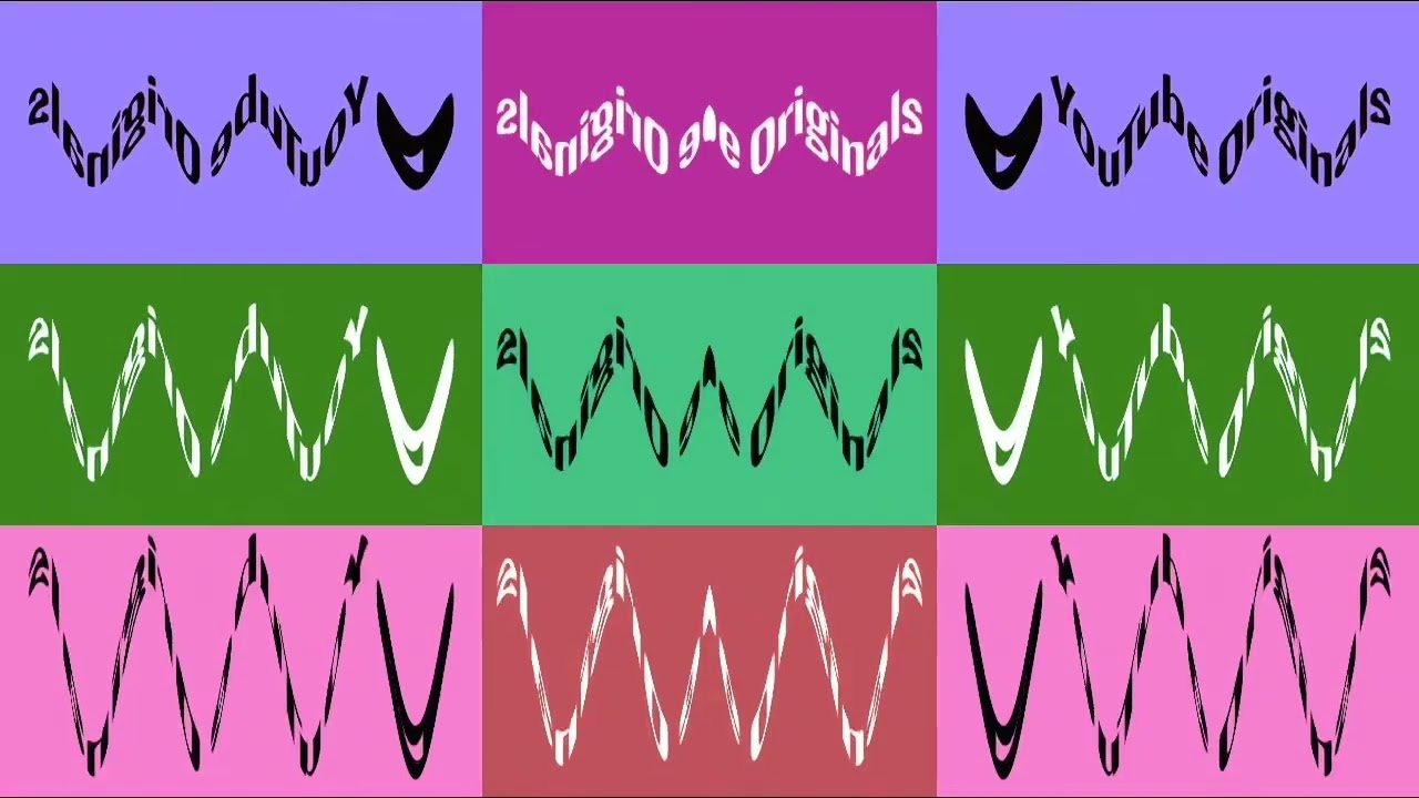 YouTube Originals Falling Words Ident EPS (P2E) Sponsored By Preview 2 V17 Effects