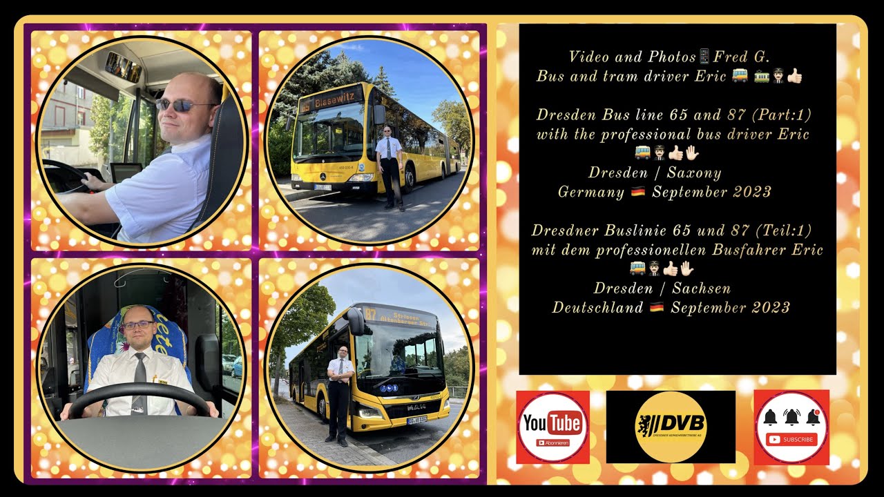 Bus line 65 and 87 with the bus driver Eric / Part:1 / Buslinie 65 und 87 mit dem Busfahrer Eric