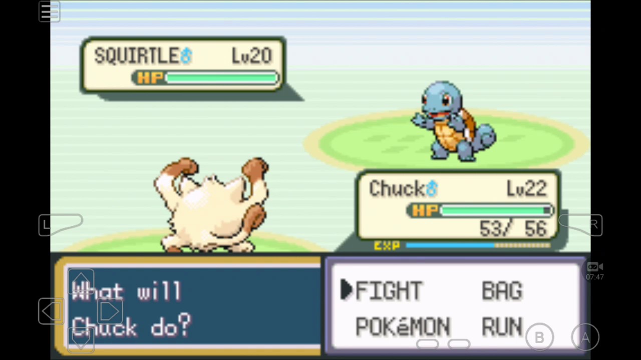 Pok&eacute;mon Leaf Green Part 8: WHERE DID CAMPER RICKY GET A SQUIRTLE