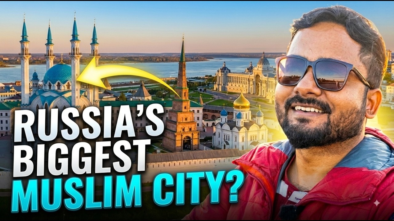 অভাবনীয় অভিজ্ঞতা নতুন শহরে 😍 Kazan Russia | India to Russia Travel | Tatarstan