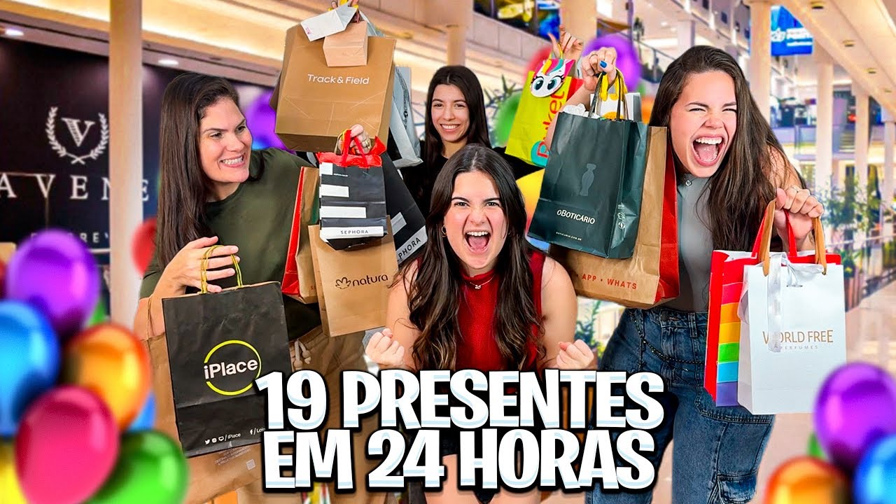 19 PRESENTES EM 24 HORAS * QUEM COMPROU O MELHOR?