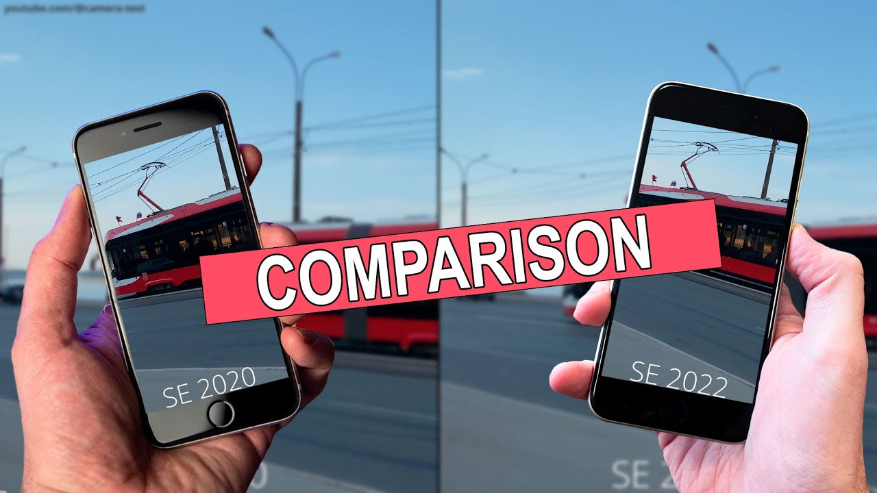 iPhone SE2 (2020) vs.  iPhone SE3 (2022) - Camera Comparison (Zoom, Stabilization, 120/240fps)