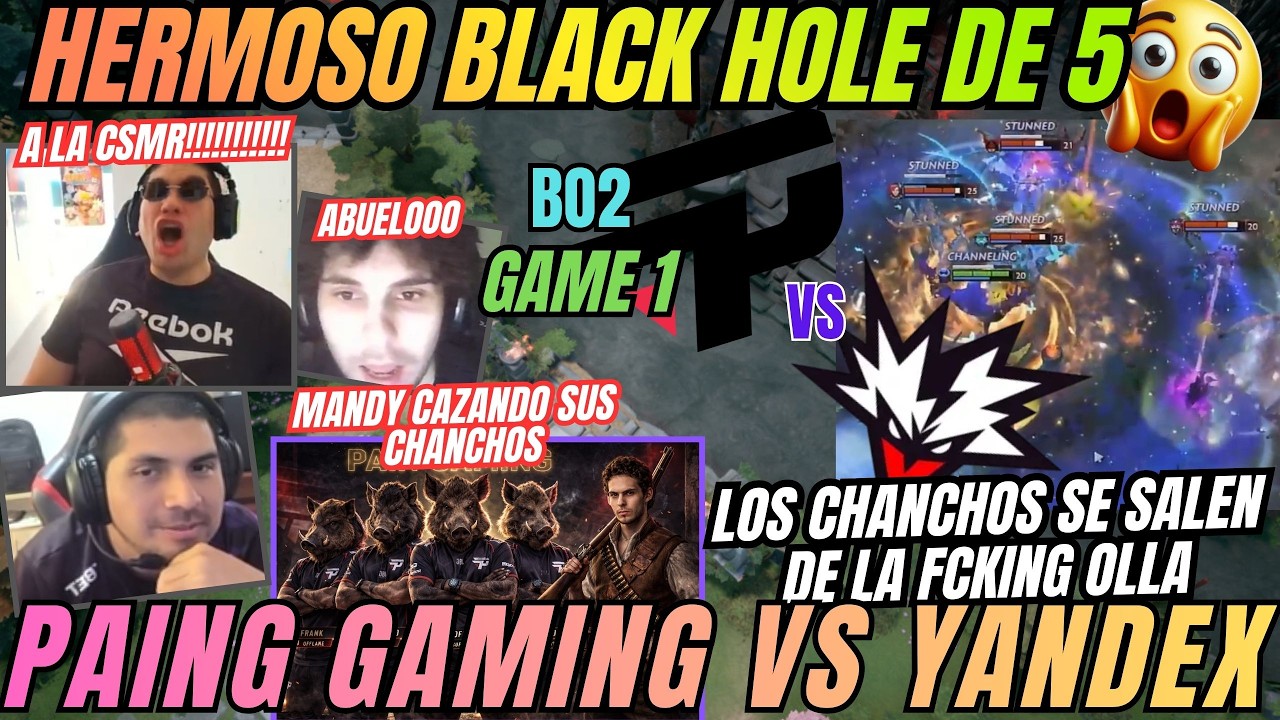 SE METE TREMENDO BH DE 5 😲- PAIN GAMING VS YANDEX - GAME1 - B02 - DIA 4 - DREAMLEAGUE - DOTA 2