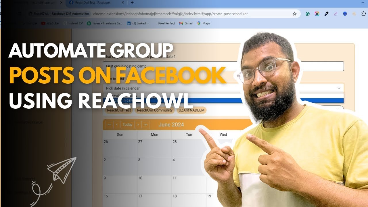 How to Automate Group Posts on Facebook using ReachOwl