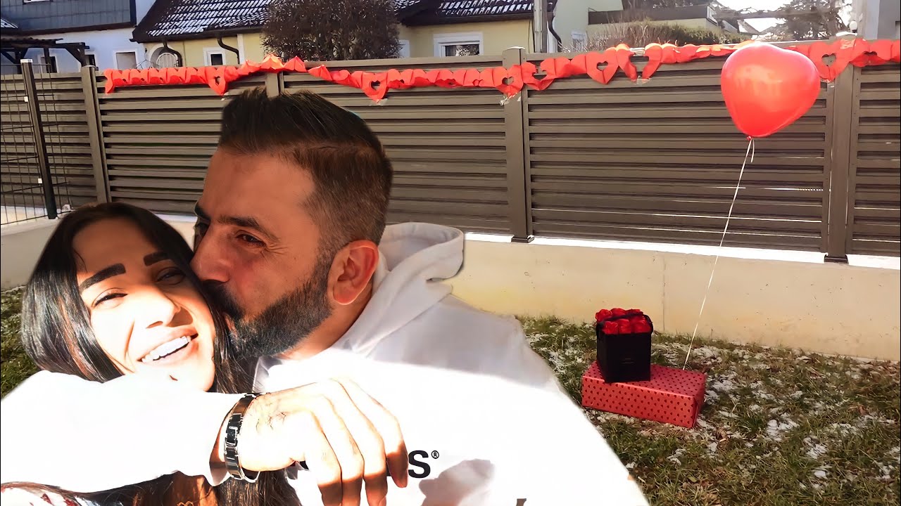 اخيرا... فاجأت زوجي ب هدية عيد الحب ❤️!!