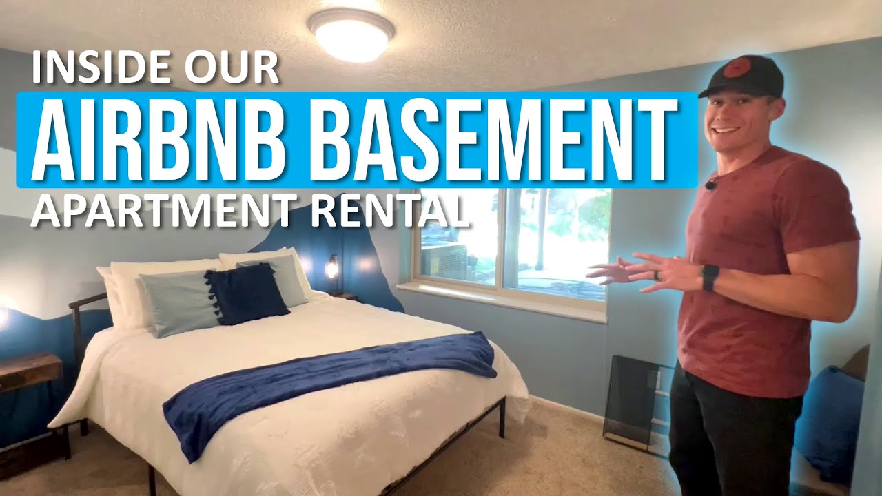 Inside our Airbnb Basement apartment rental