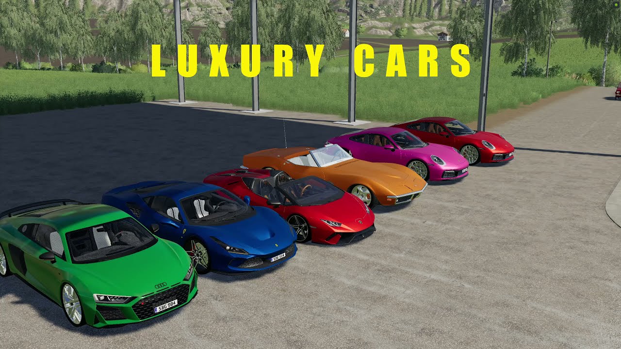 LUXURY CAR THIEF! COPS vs ROBBERS! | Farming Simulator 19