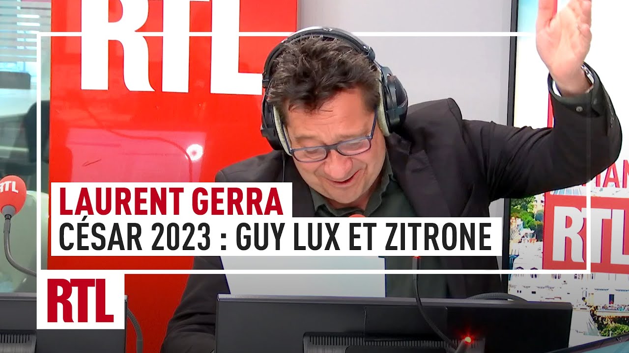 Laurent Gerra : les C&eacute;sar 2023 avec Guy Lux et L&eacute;on Zitrone