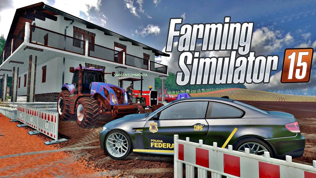 Estacionamento na Delegacia - Farming Simulator 15