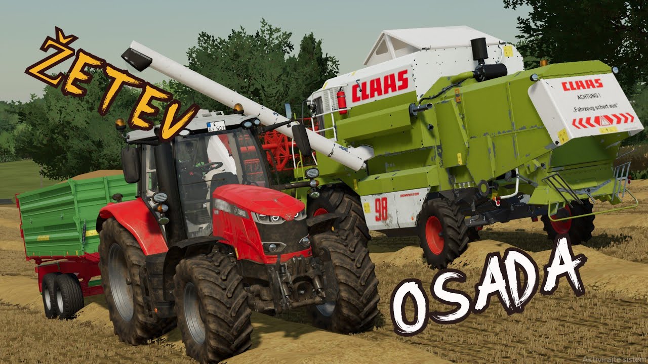 Fs22 | Žetev | Żniwa | Osada
