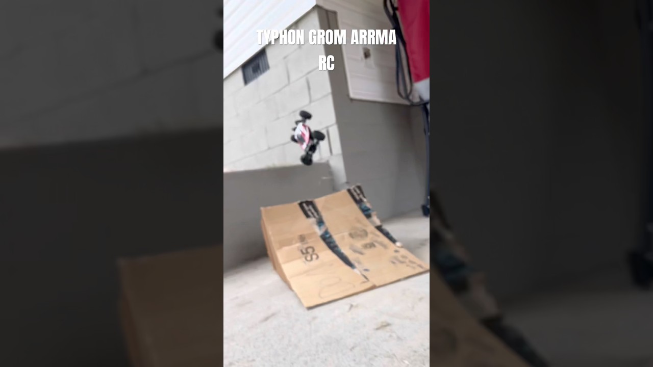 The TYPHON GROM is the best mini RC￼￼       #arrma #rccar #TYPHON #GRON #rc #shortsfeed ￼