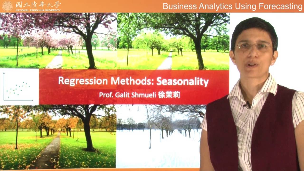 Regression 4: Model for capturing seasonality