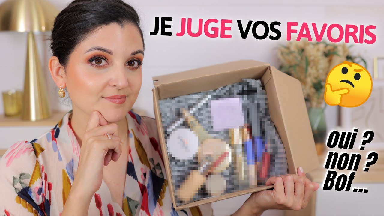 Je teste VOS FAVORIS maquillage 🤔 Je suis d'accord avec vous ou pas 😏?