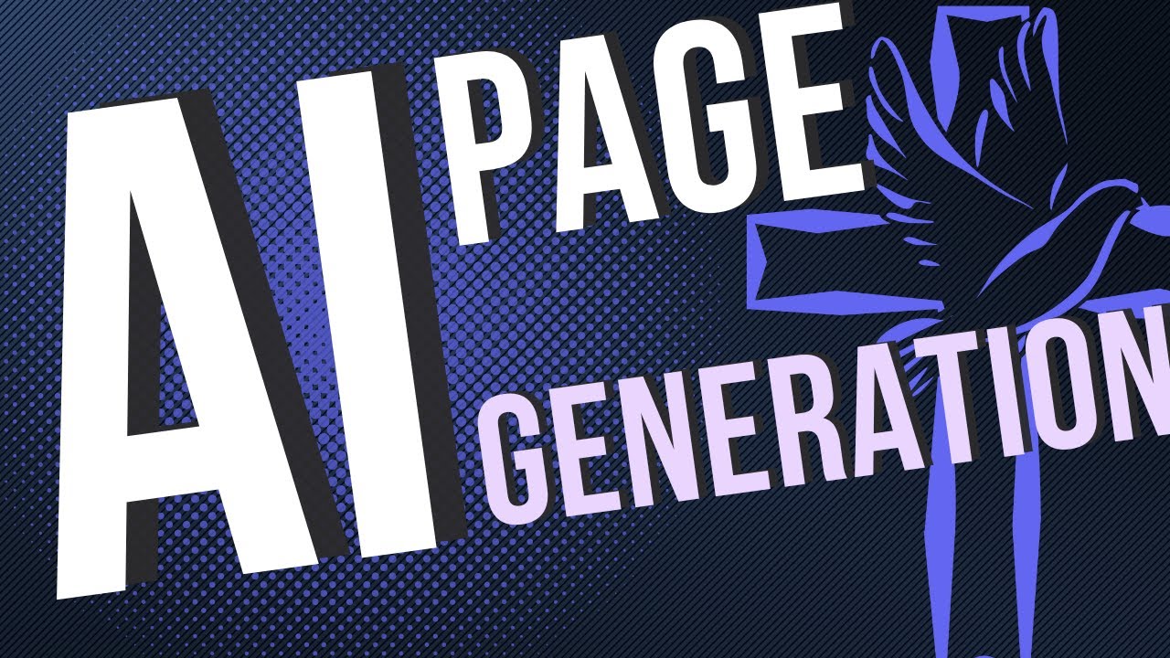 Ease of AI Page Generation