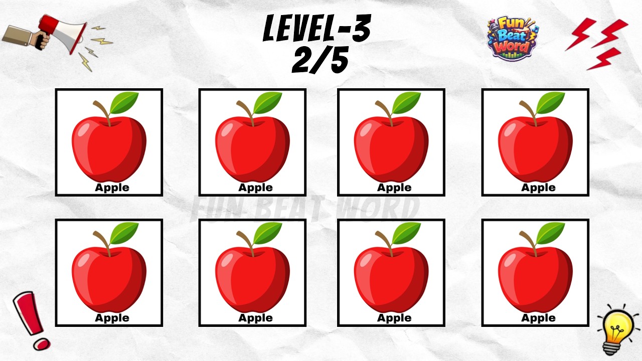 Say The Word On Beat Challenge | PART 98 | Level 1-5 Easy to Insane