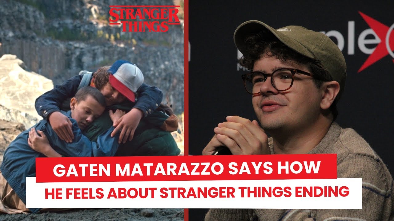 Gaten Matarazzo says how he feels about Strangee Things ending