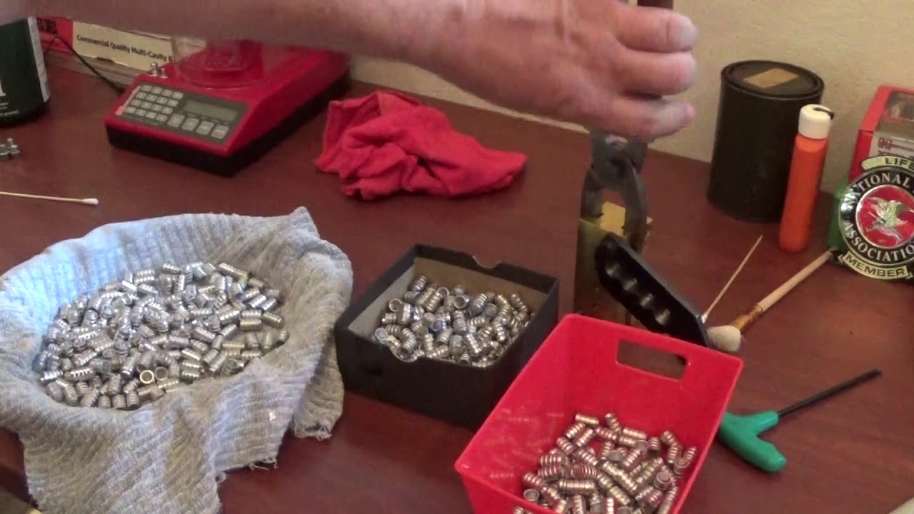 MP .38 HBWC Mold first Bullets.(Fantastic Mold).